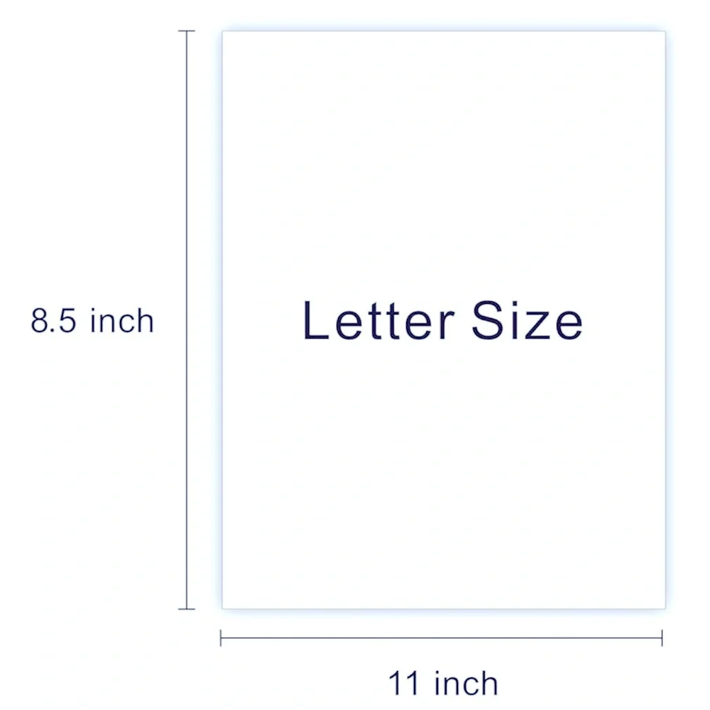 EXTRA THICK & HEAVY White Silk Matte Card-Stock Paper 8.5”x11” 130 lbs 34 Sheets